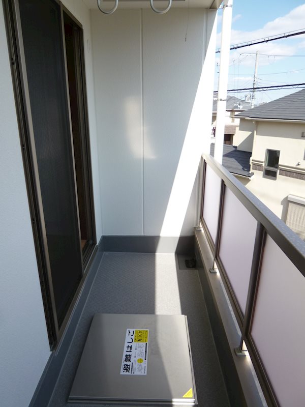 大阪府箕面市如意谷１丁目 ベランダ