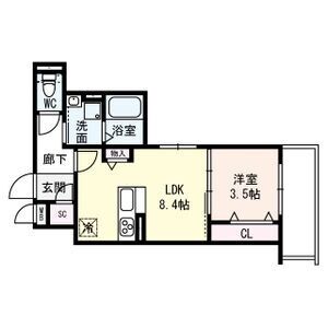 大阪府箕面市瀬川４丁目 間取り