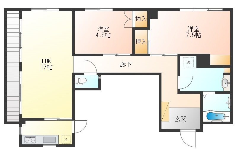 シノン原町 間取り