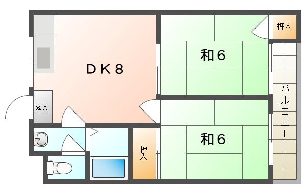 カトレアマンション 間取り