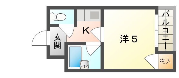 京阪プリンスマンション 間取り
