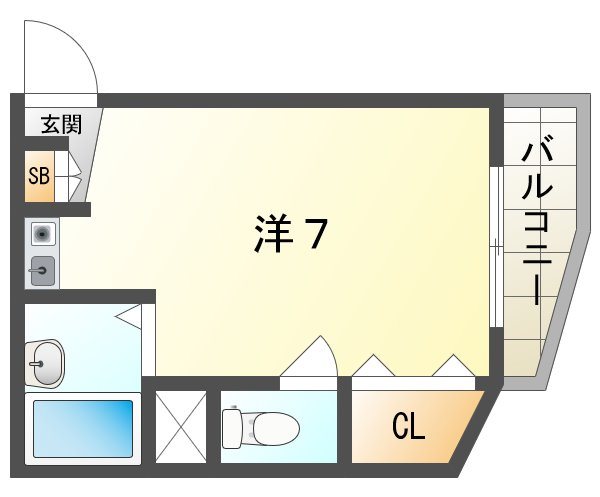 大阪府守口市豊秀町１丁目 間取り