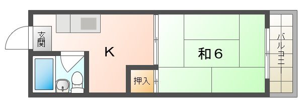 大阪府守口市馬場町１丁目 間取り