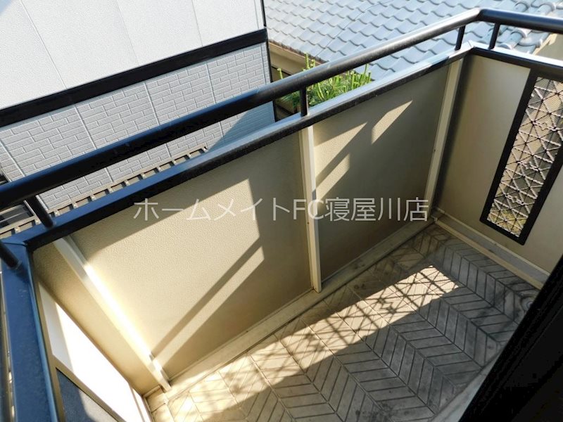 大阪府四條畷市砂２丁目 ベランダ