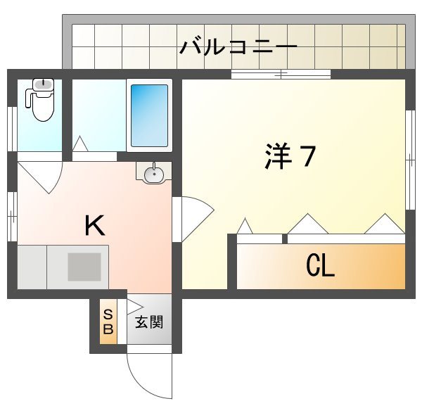 グランビア寺内 間取り
