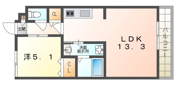 アムール清瀧 間取り