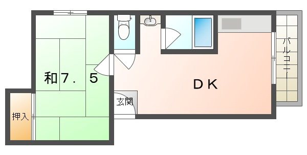 フリーディオ御堂 間取り