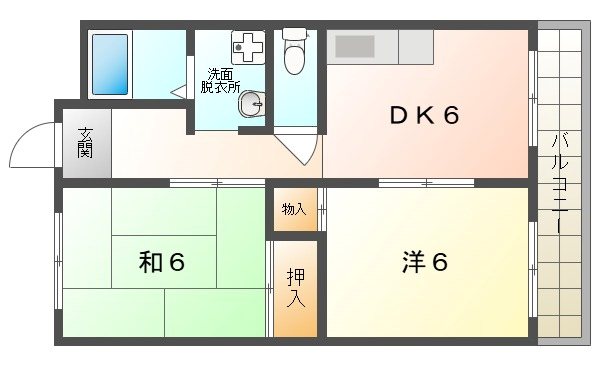 エクセル守口 間取り
