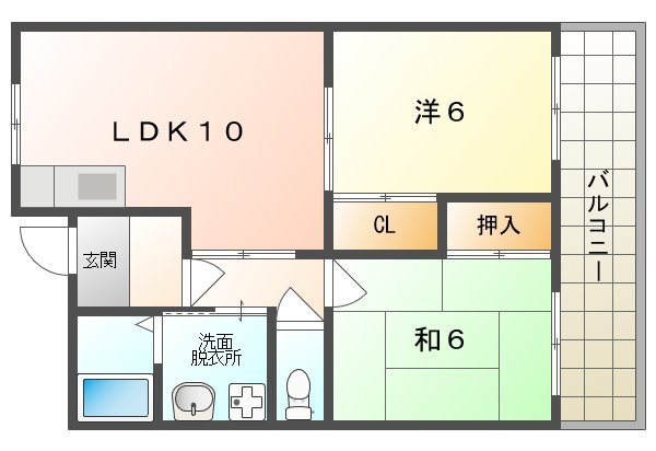 アスカサンハイム 間取り
