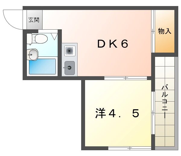 ウイング藤田 間取り