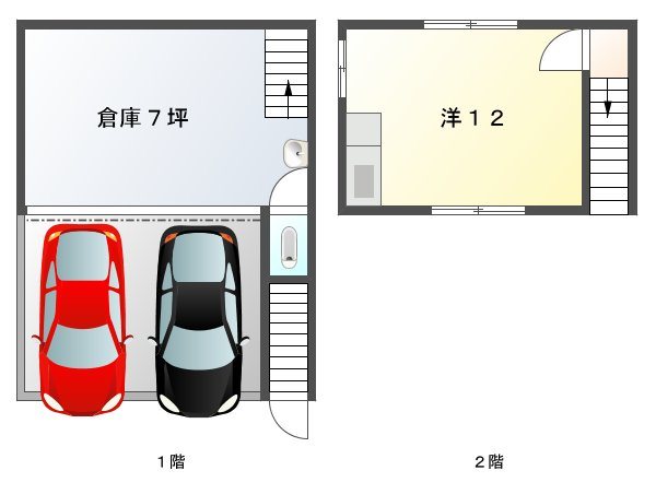 佐太東町倉庫 間取り