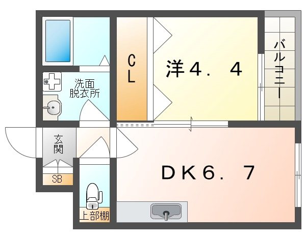 アーリーズ大宮通 間取り