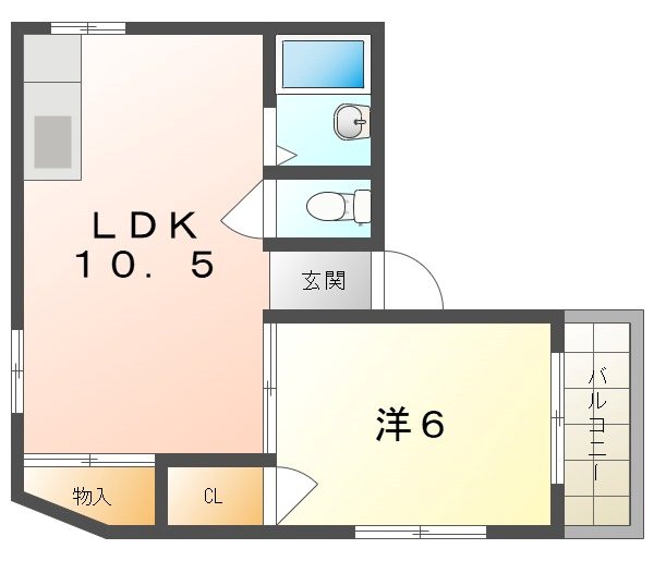 LINAS八雲西町 間取り