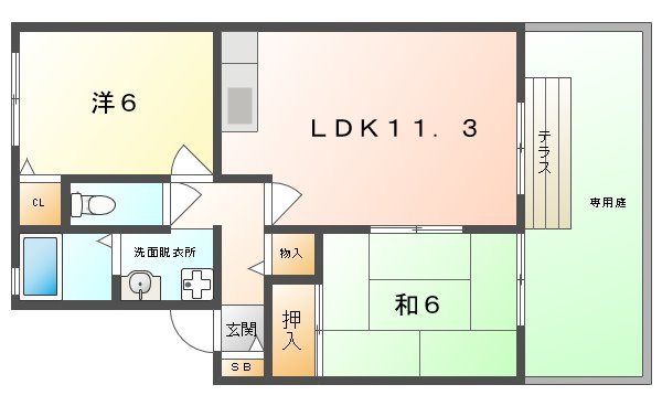 アゼリアパレス  間取り