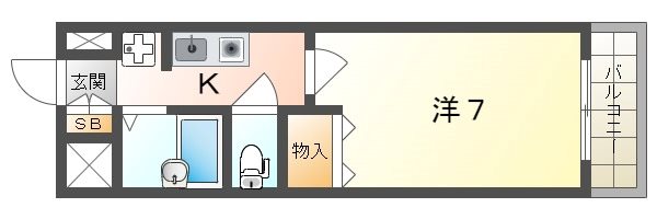 シャトレヴェールⅡ 間取り