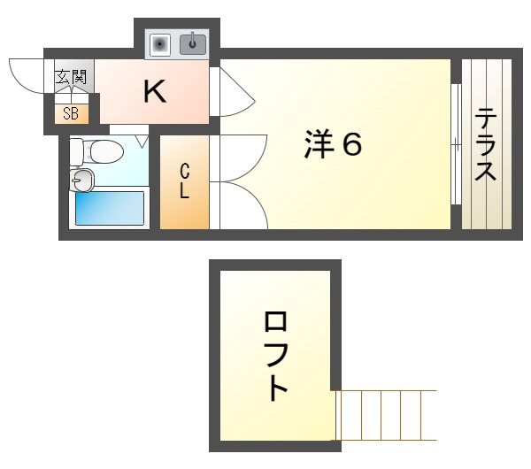 アメニティ寝屋川 間取り