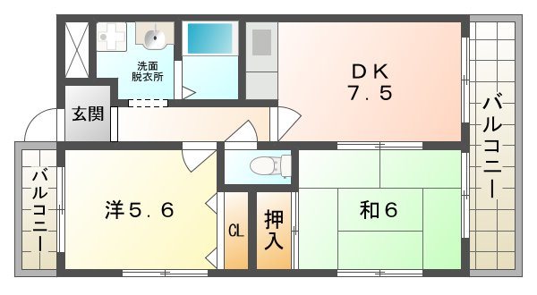 スタンドアップ忍ヶ丘 間取り