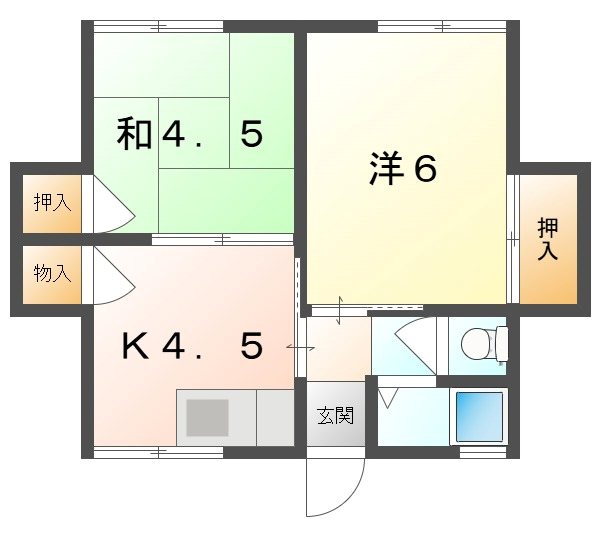 すみれハイツ 間取り