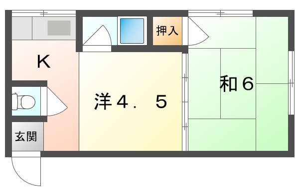 高瀬マンション 間取り