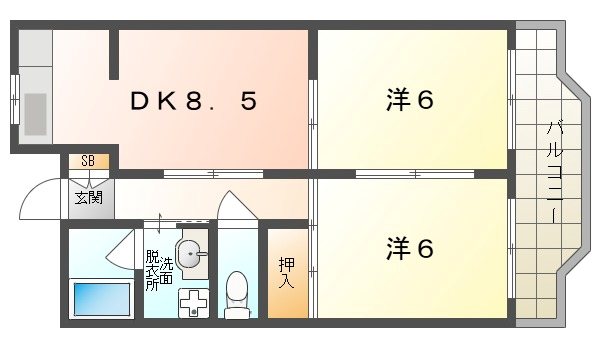ロイヤル忍ヶ丘 間取り