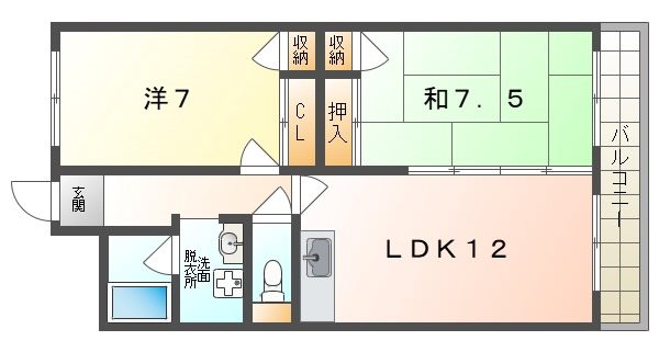 アメニティーα館 間取り