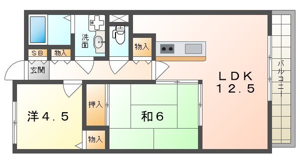 グレイシィーＫ・Ｙ 間取り