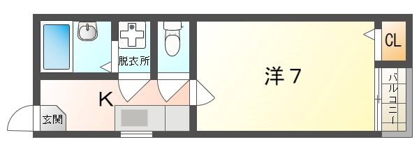 プチシャトー寺田 間取り