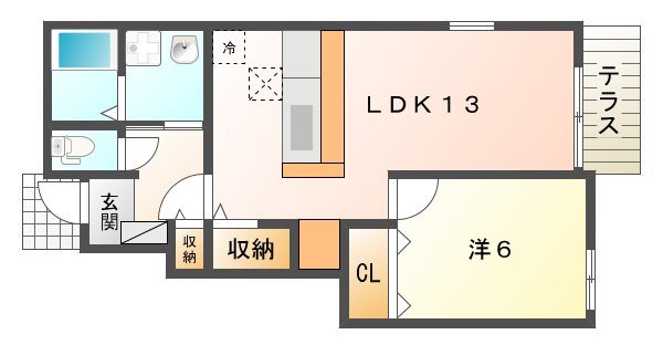 グラン　シェル　星田 間取り