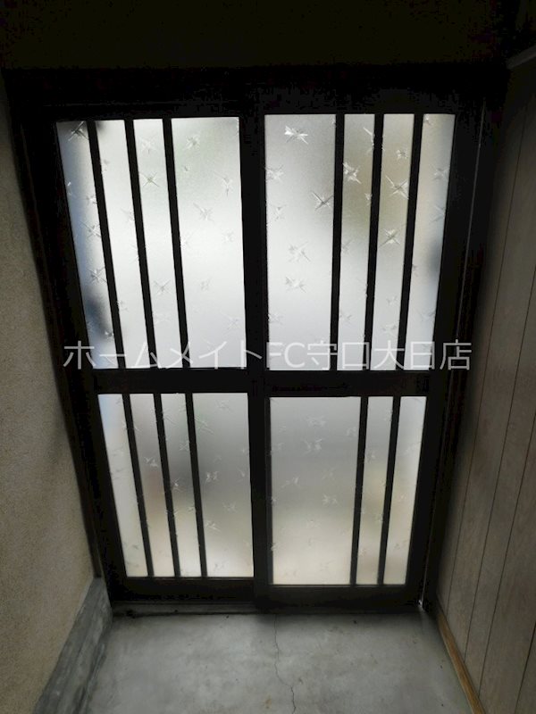 村田大庭町連棟平屋 玄関