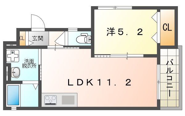 クリエオーレ忍ヶ丘 間取り