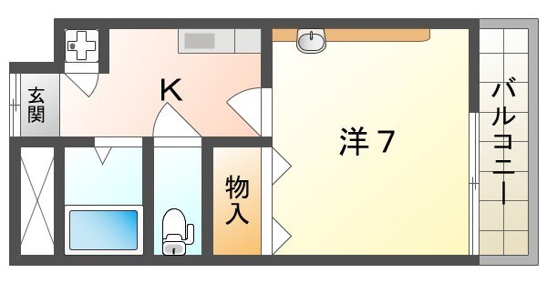 K・キュービック 間取り