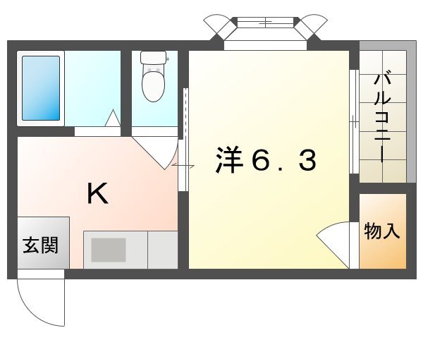 クワイエット四條畷 間取り