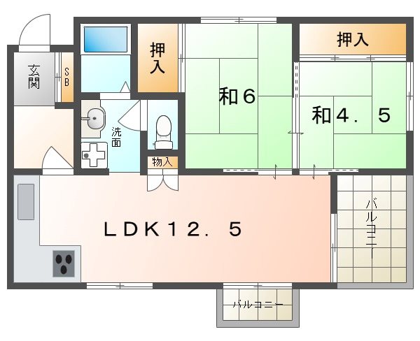 ガレリア清水町レジデンス 間取り