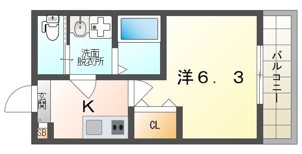 Serie太子橋 間取り