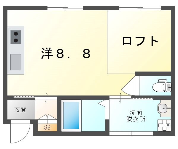 キャルムコート交野 間取り