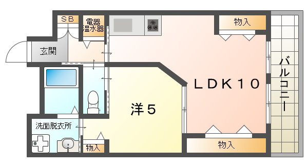 サンリスタ守口 間取り