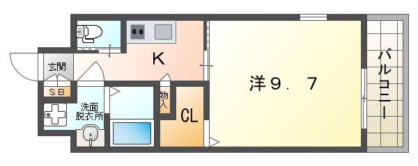Forest Grace守口駅前Ⅱ 間取り