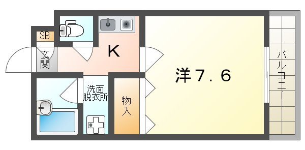 ウェルネス三界 間取り