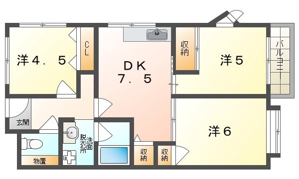 ウエストプラザ 間取り