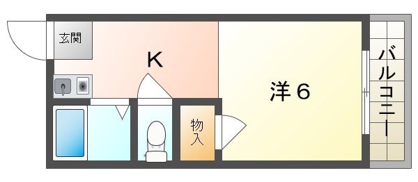 コーポタカハシ 間取り