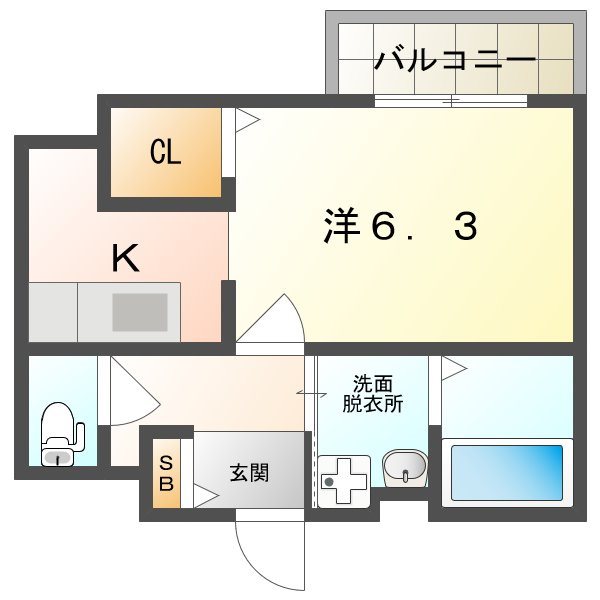 クラールブリーゼ 間取り