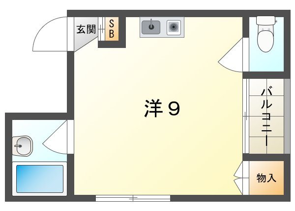 シャルマン大宮 間取り