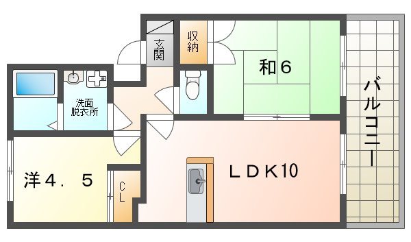 シャトレヴェールA棟 間取り
