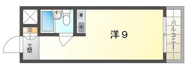 セゾン若松 間取り