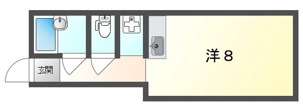 桜木町アパート  間取り