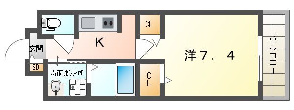 オーヴェスト　アンビエンテⅠ 間取り