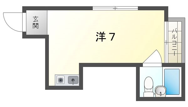 グリーンパレス緑町 間取り