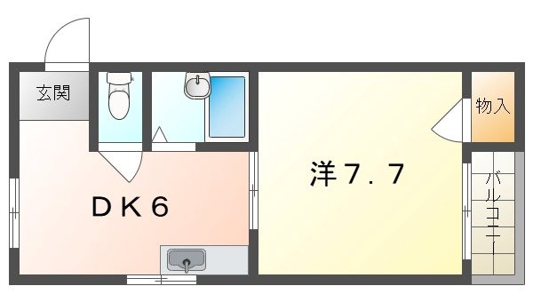 クワイエット香里 間取り