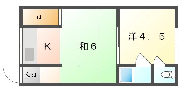 美保マンション 間取り