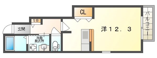 ポンテリブロＫⅡ 間取り